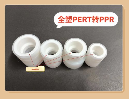 全塑ppr轉pert轉換接頭20,25,32,等徑變徑管材水暖管件配件大全